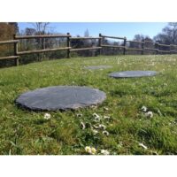 PJ 004 - PAS JAPONAIS ROND ARDOISE ⌀ 60CM