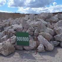 ENROCHEMENT DE CALCAIRE BLANC INGÉLIF