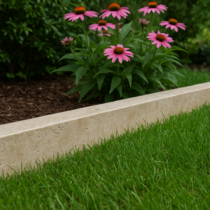 Bordure en Travertin Beige